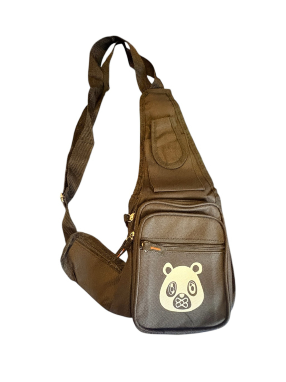 OWNYC BEAR Logo Black Sling Bag Crossbody Messenger Streetwear